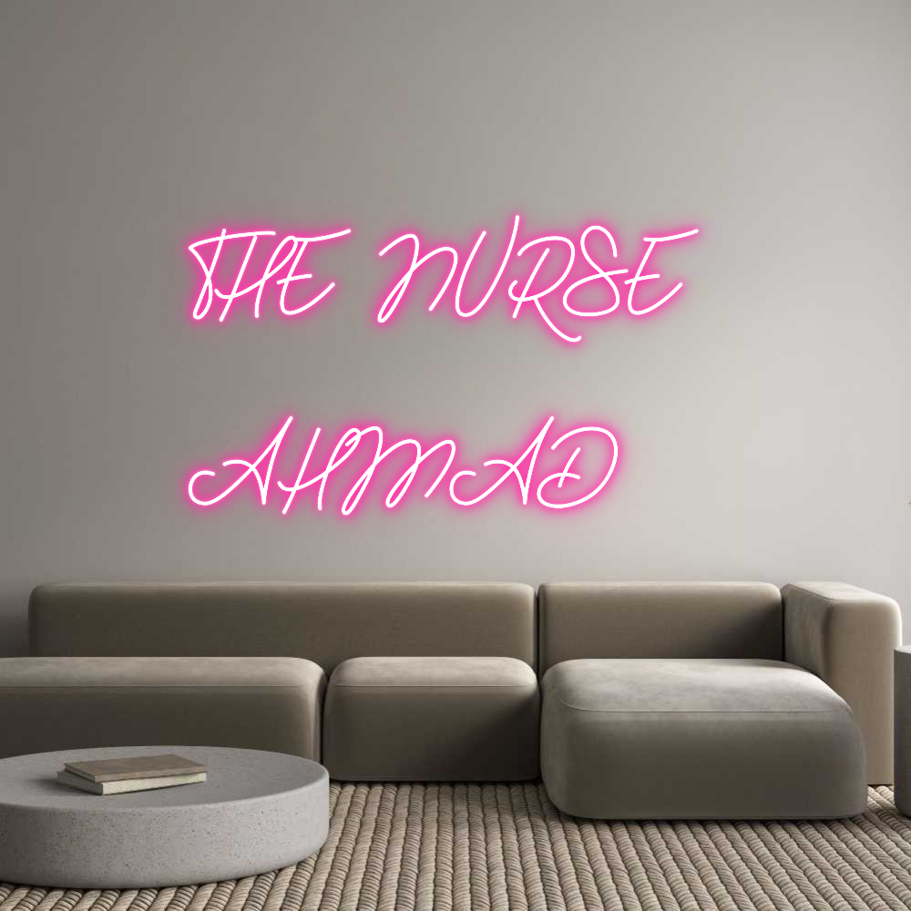 Anpassad neon: THE NURSE 
 ...