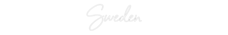 Anpassad neon: Sweden