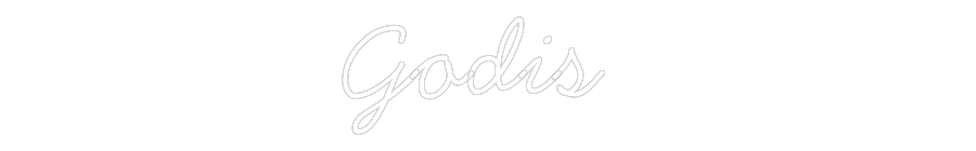 Anpassad neon: Godis