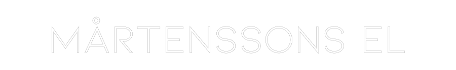 Anpassad neon: Mårtenssons El