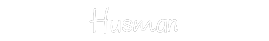 Anpassad neon: Husman