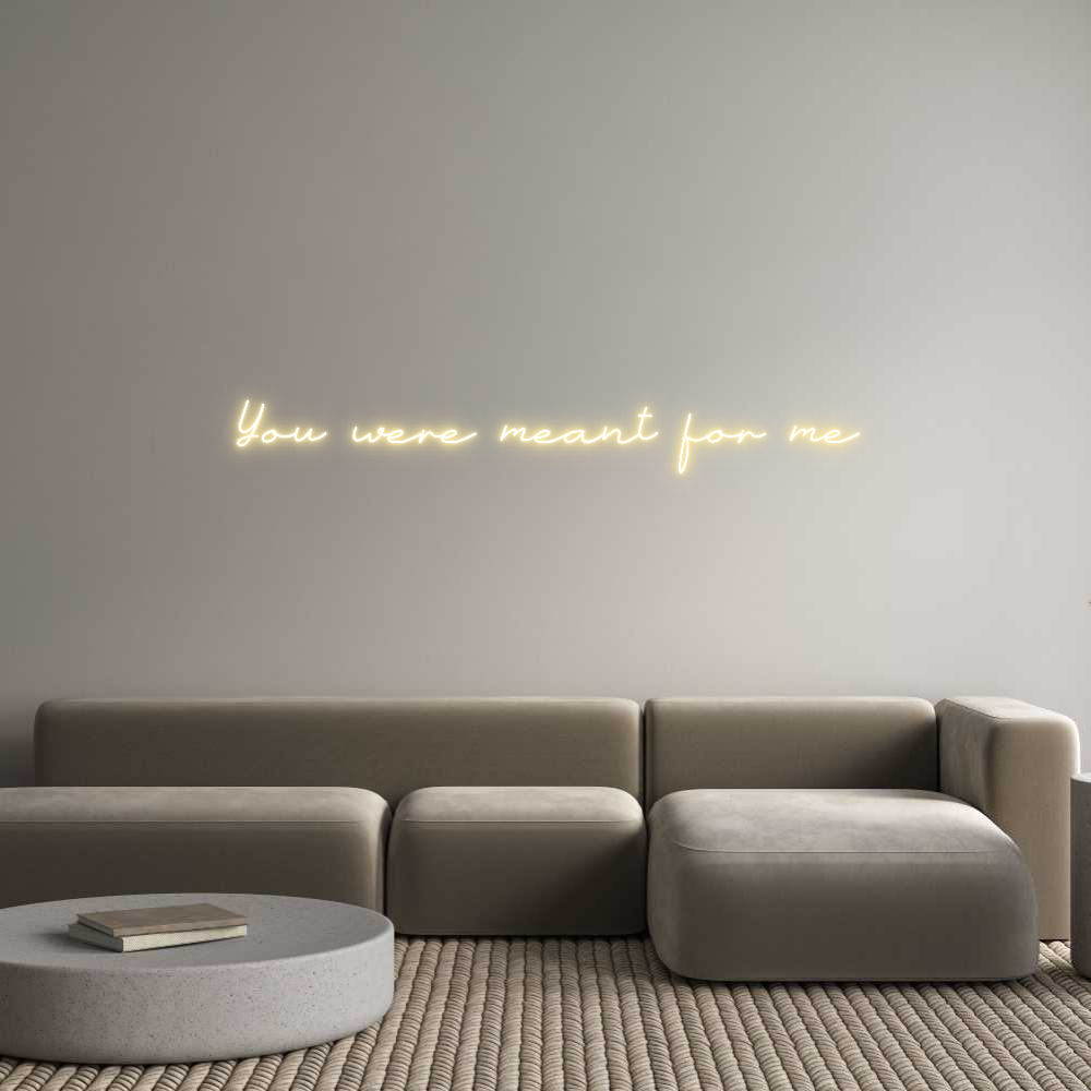 Anpassad neon: You were mean...