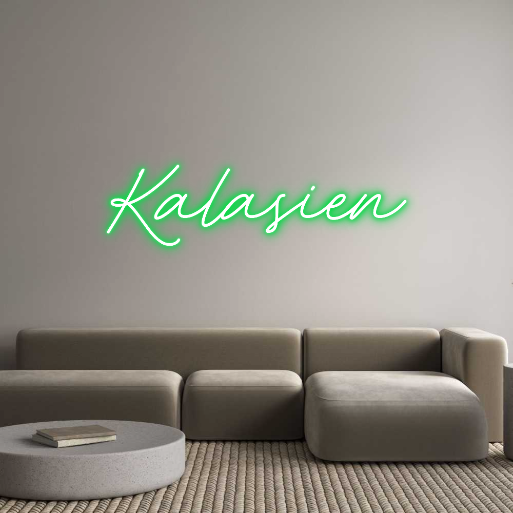 Anpassad neon: Kalasien