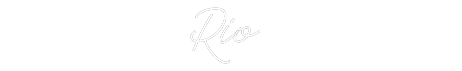 Anpassad neon: Rio