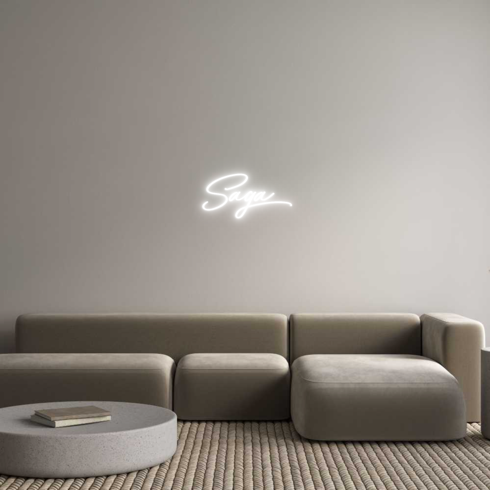 Anpassad neon: Saga