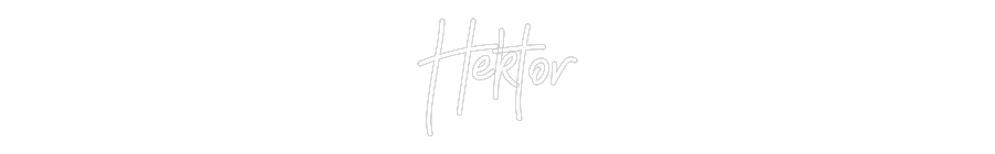 Anpassad neon: Hektor
