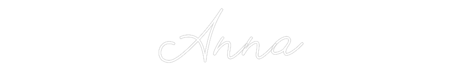 Anpassad neon: Anna