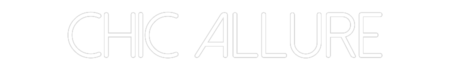 Anpassad neon: Chic Allure