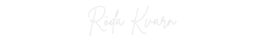 Anpassad neon: Röda Kvarn