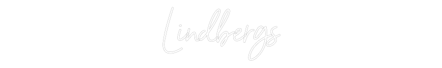 Anpassad neon: Lindbergs