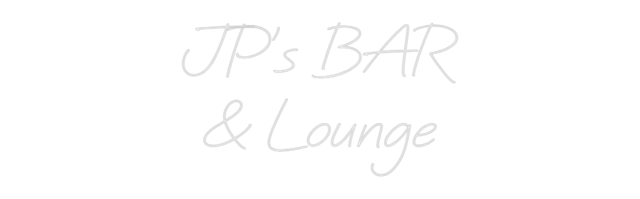 Anpassad neon: JP's BAR
& L...