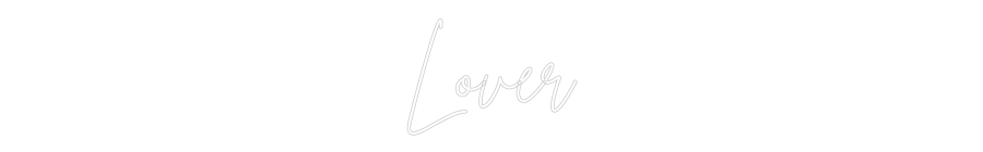 Anpassad neon: Lover