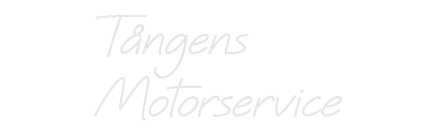 Anpassad neon: Tångens
Moto...