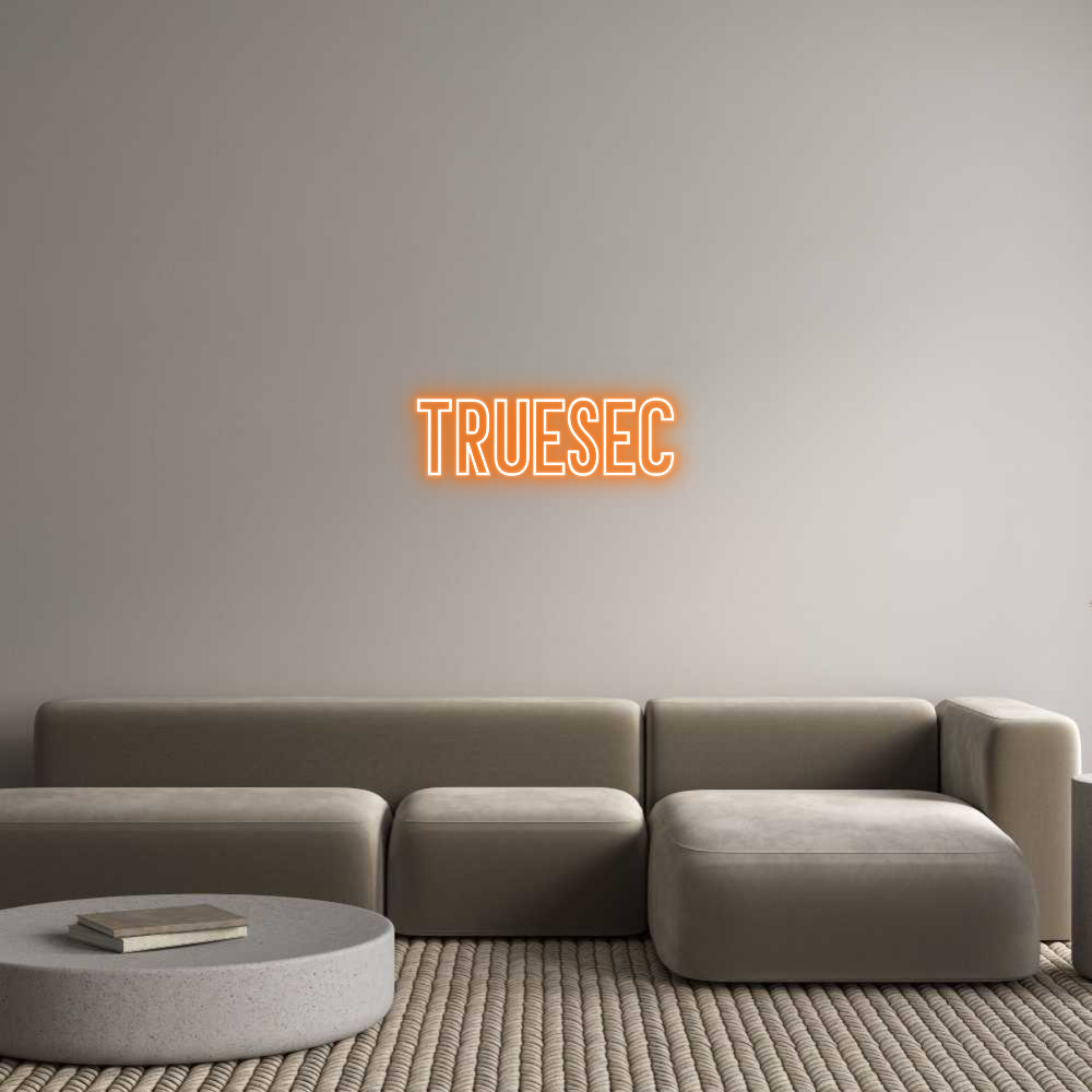 Anpassad neon: TRUESEC