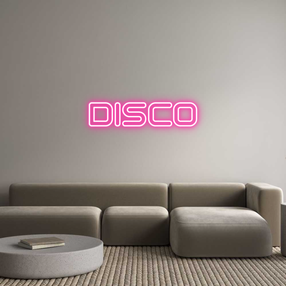 Anpassad neon: Disco