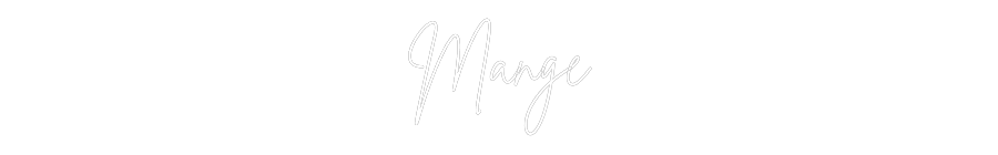 Anpassad neon: Mange