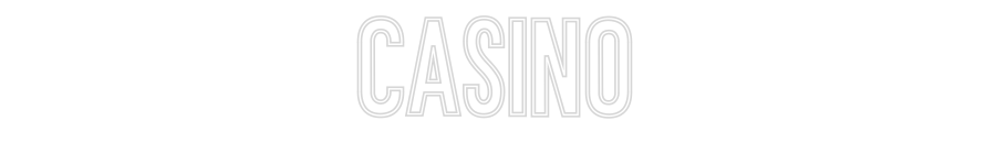 Anpassad neon: CASINO