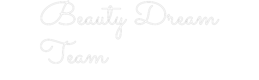 Anpassad neon: Beauty Dream...
