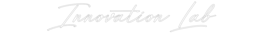 Anpassad neon: Innovation Lab