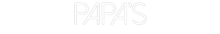 Anpassad neon: Papa’s