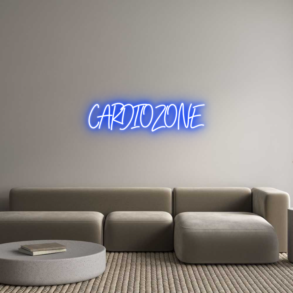 Anpassad neon: CARDIOZONE