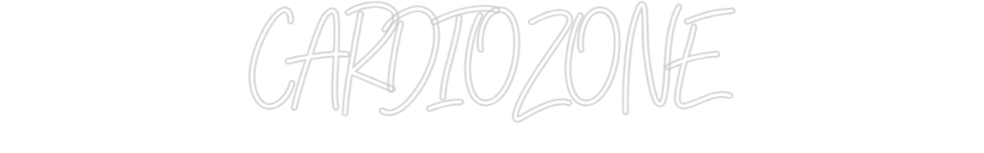 Anpassad neon: CARDIOZONE