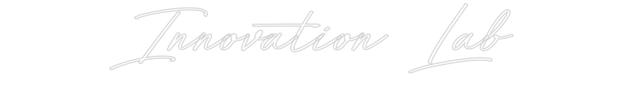 Anpassad neon: Innovation Lab