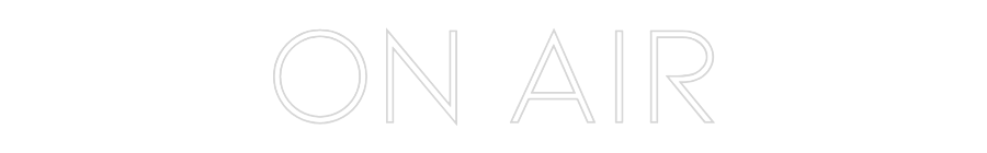 Anpassad neon: ON AIR