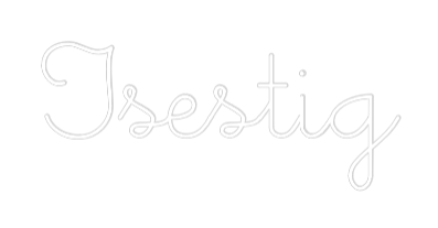 Anpassad neon: Isestig