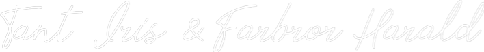 Anpassad neon: Tant Iris & F...