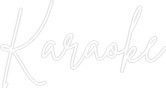 Anpassad neon: Karaoke