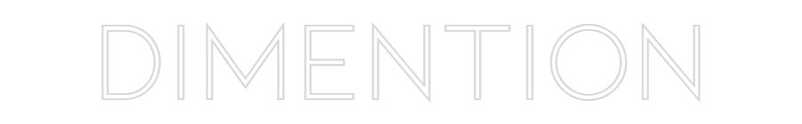Anpassad neon: Dimention