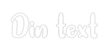 Anpassad neon: Din text