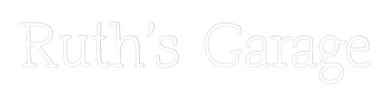 Anpassad neon: Ruth’s Garage