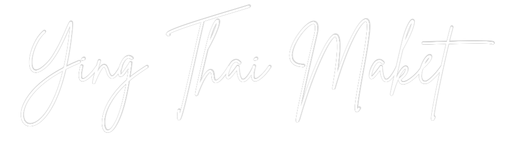 Anpassad neon: Ying Thai Maket