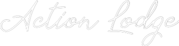 Anpassad neon: Action Lodge