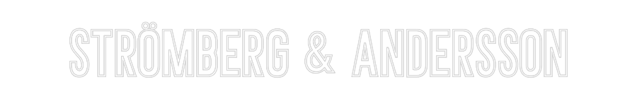 Anpassad neon: Strömberg & A...