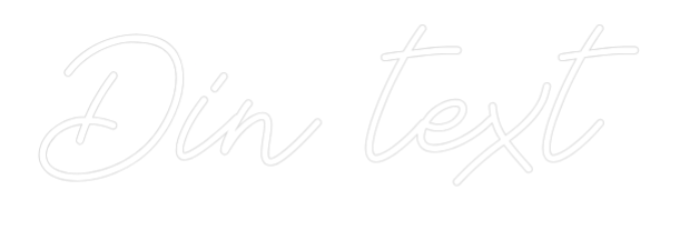 Anpassad neon: Din text
