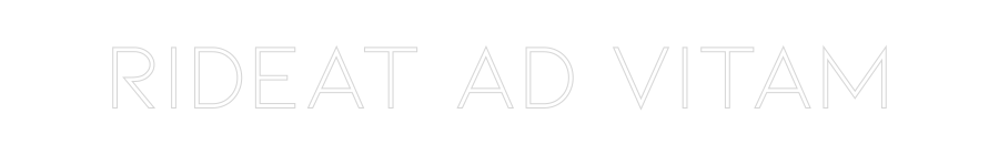 Anpassad neon: rideat ad vitam
