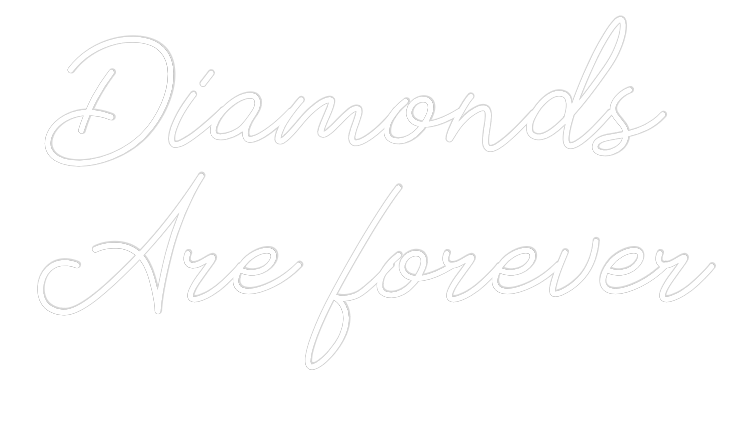 Anpassad neon: Diamonds 
Ar...