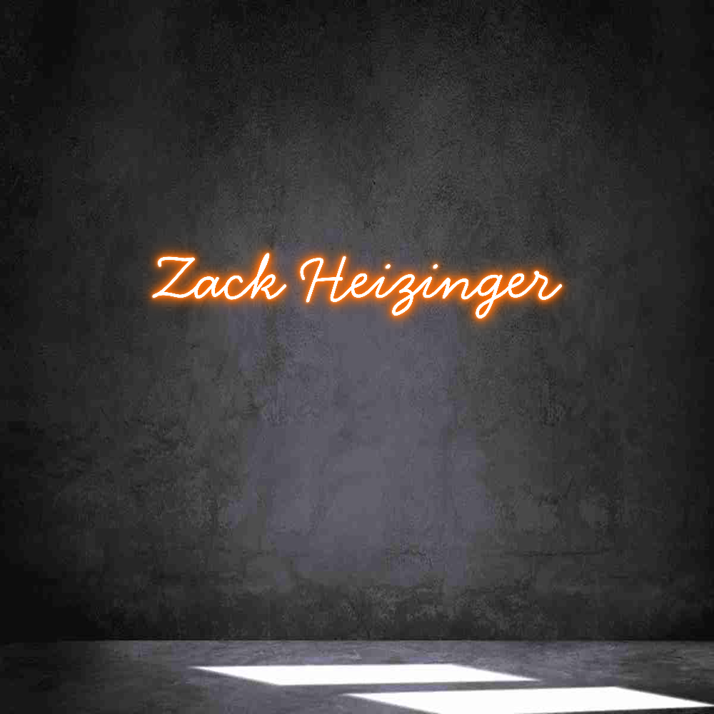 Anpassad neon: Zack Heizinger