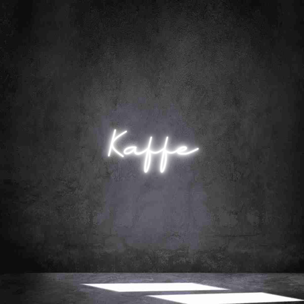 Anpassad neon: Kaffe
