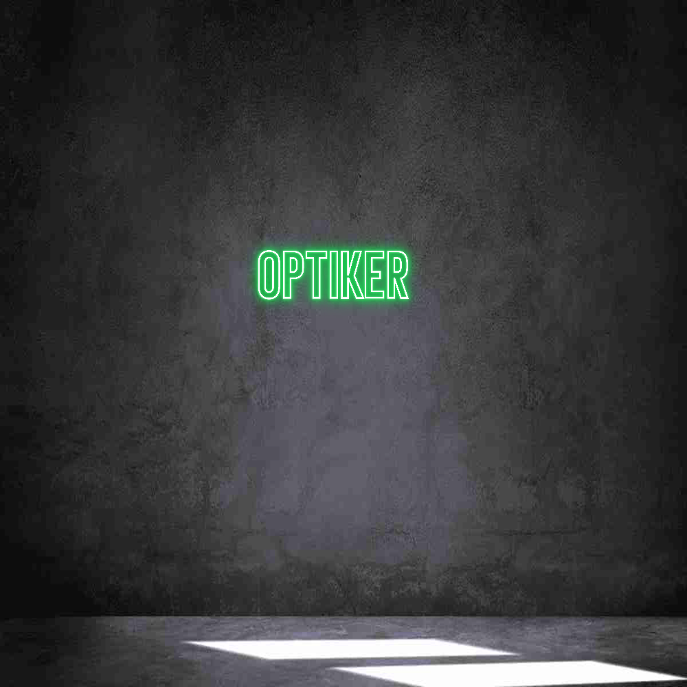 Anpassad neon: OPTIKER