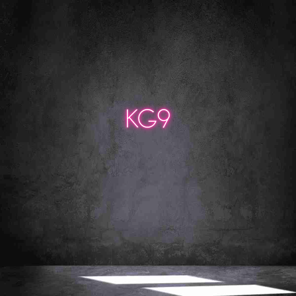 Anpassad neon: KG9