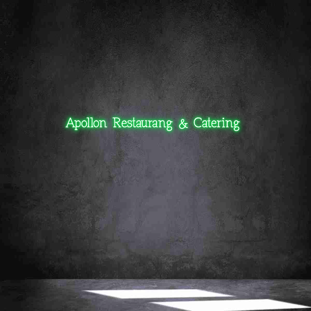 Anpassad neon: Apollon Resta...