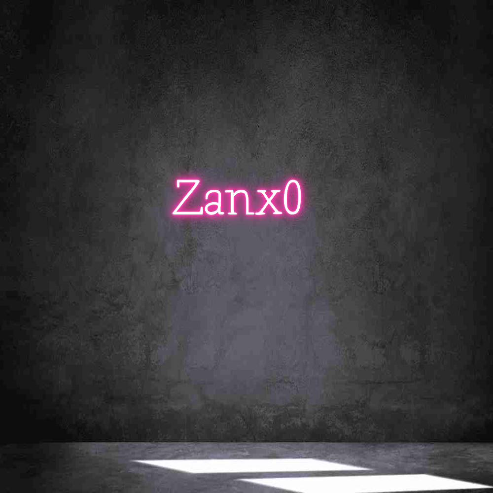 Anpassad neon: Zanx0