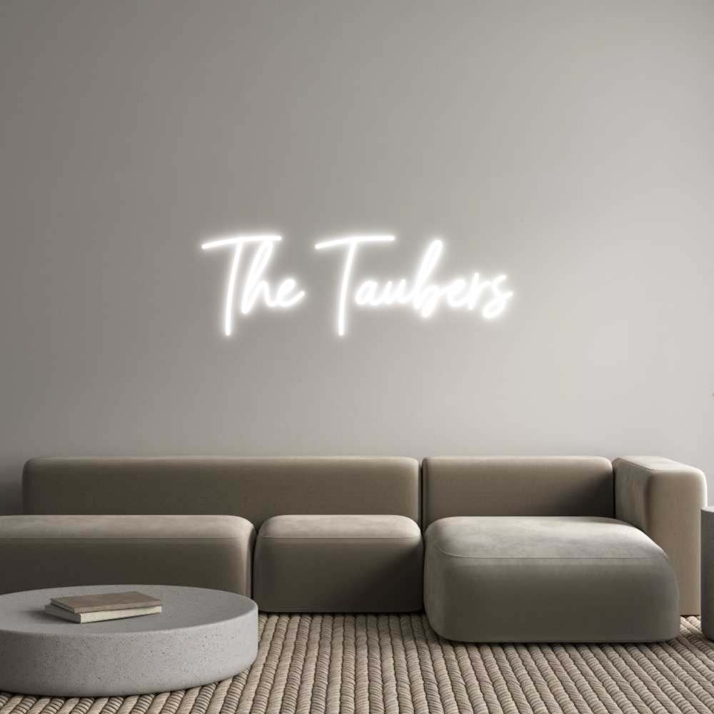 Anpassad neon: The Taubers