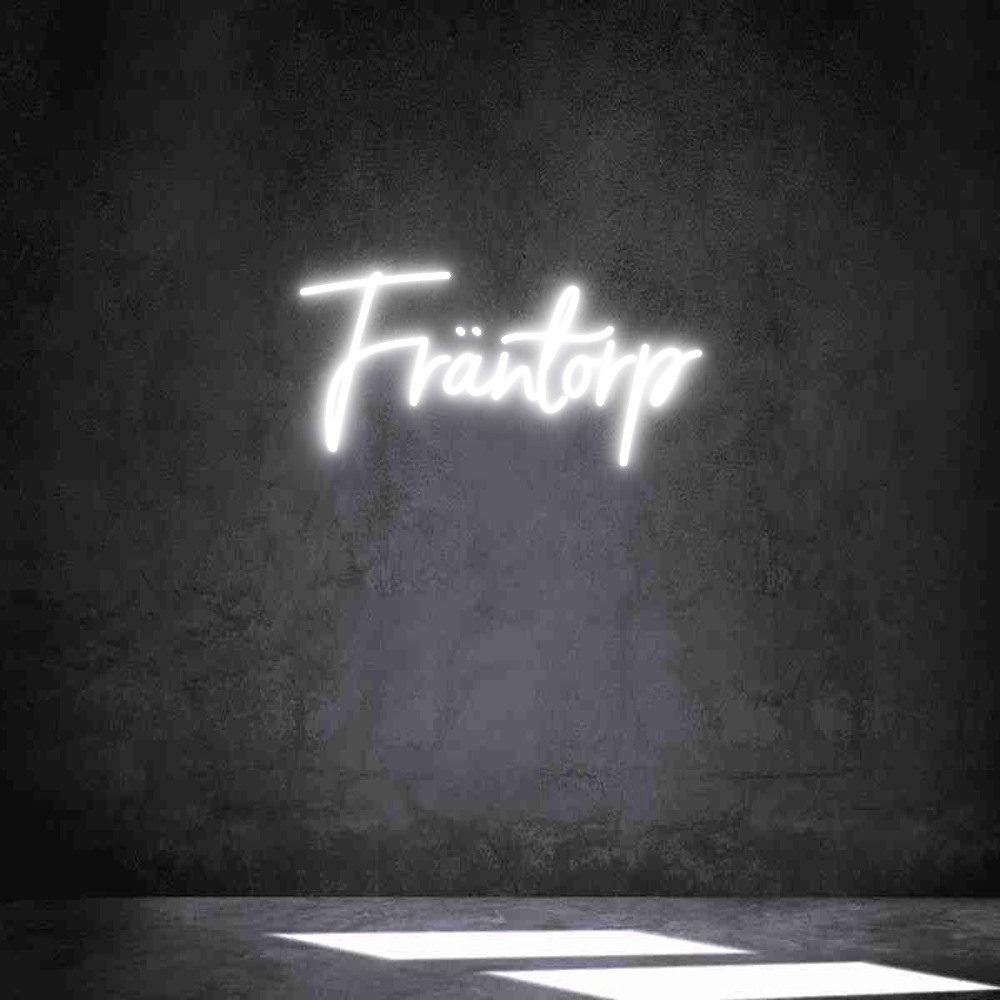 Anpassad neon: Fräntorp
