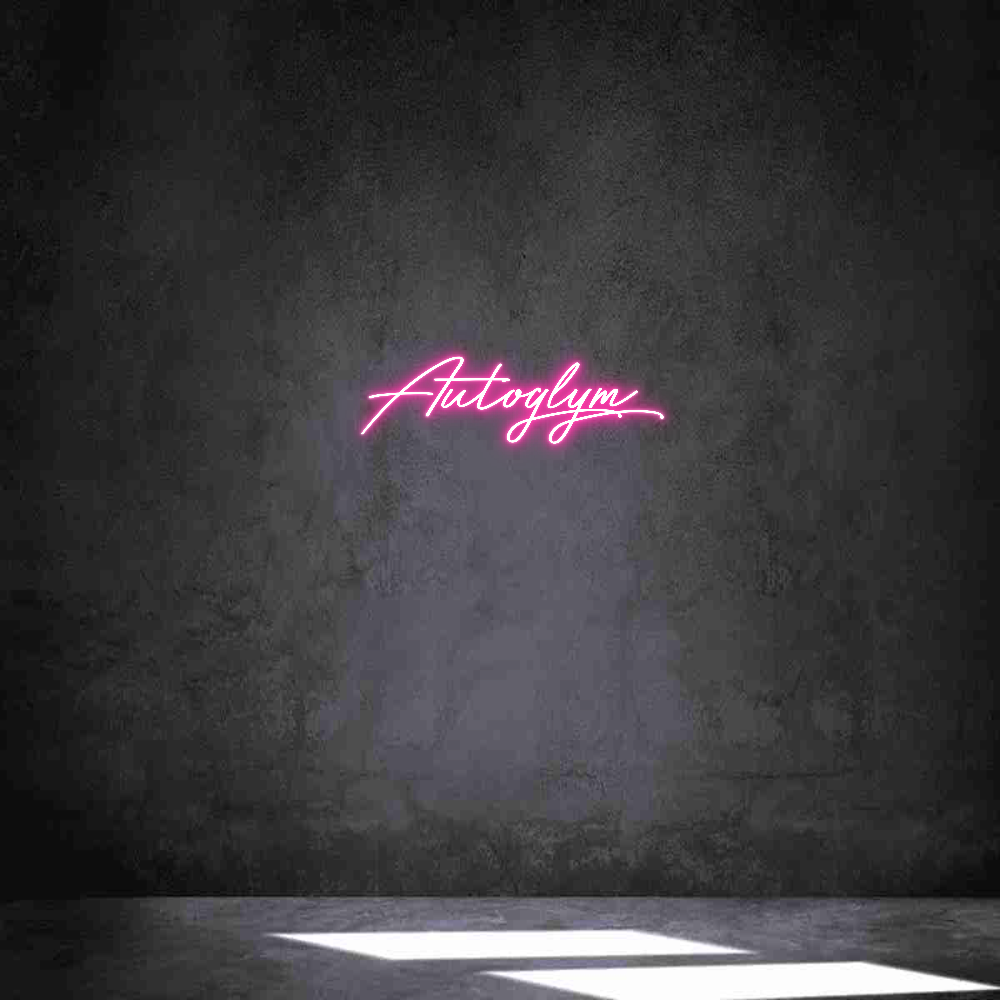 Anpassad neon: Autoglym