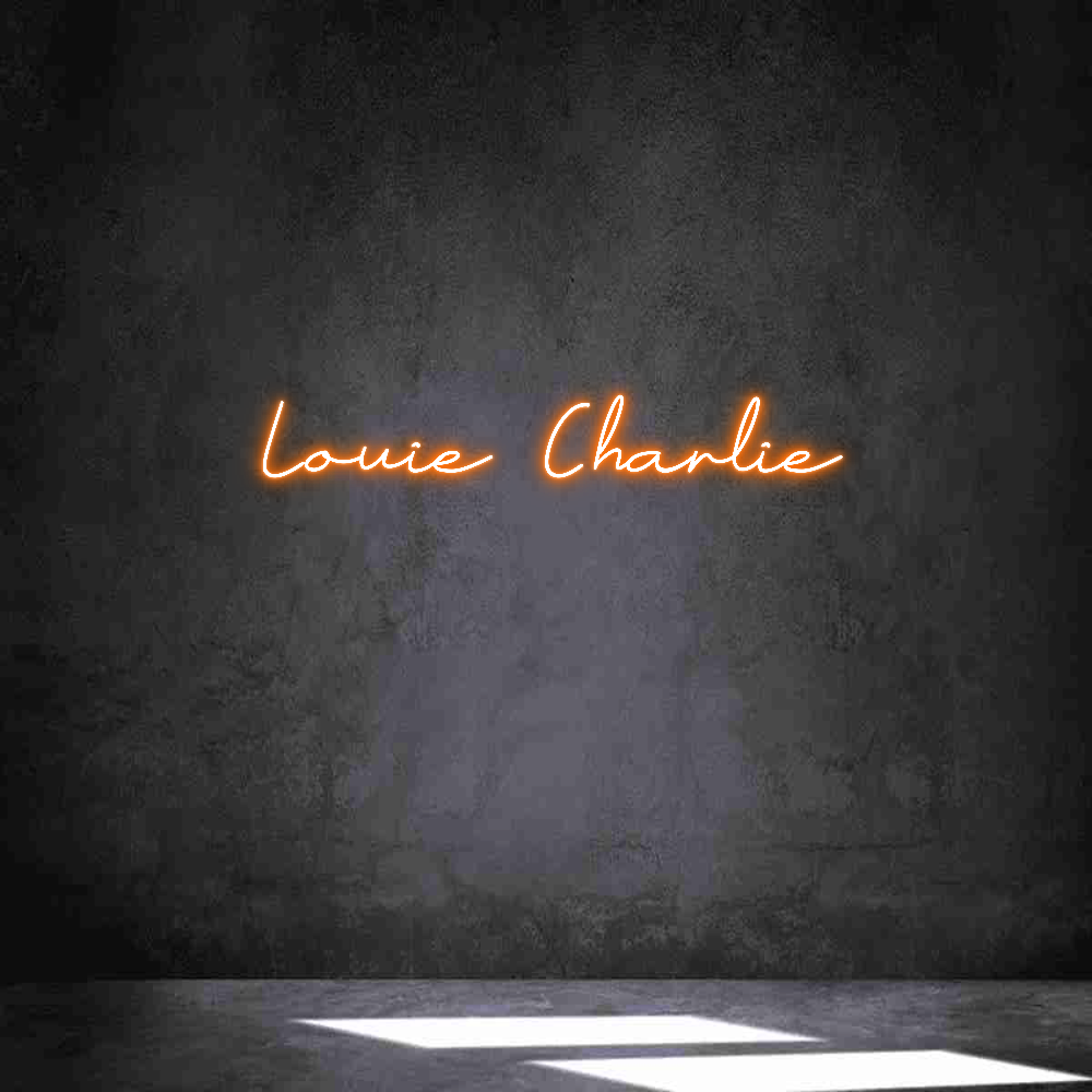 Anpassad neon: Louie Charlie